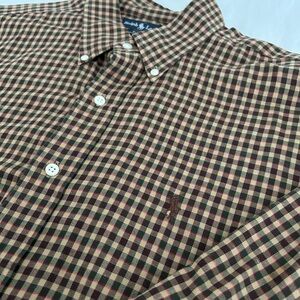 Polo Ralph Lauren | Vintage Checkered Button Down | Size XL